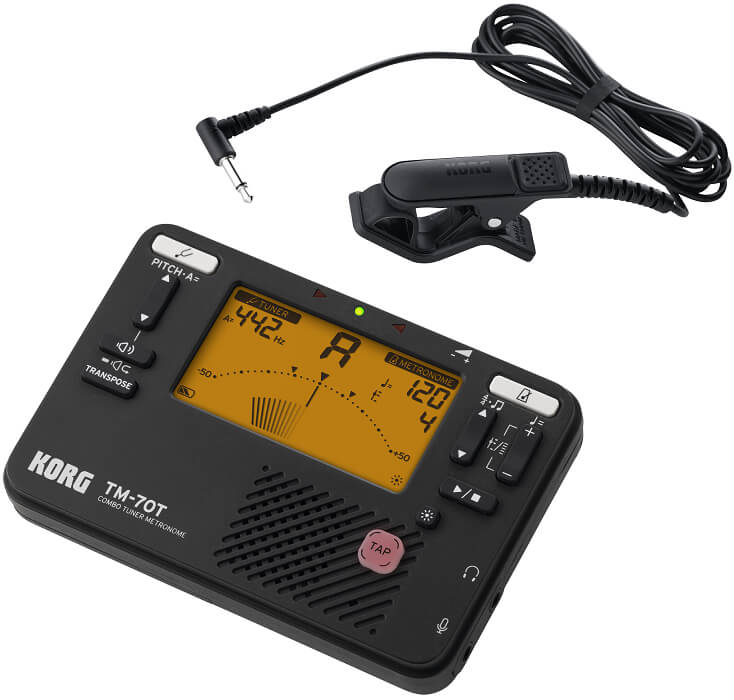 Korg & More Tuner / Metronom Korg Tm-70T Cbk
