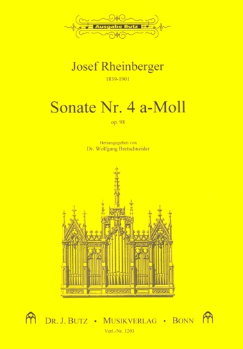 Sonate a-Moll Nr.4 op.98 für Orgel