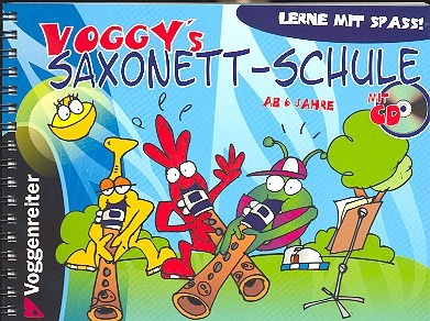 Voggy&#039;s Saxonett-Schule (+CD)