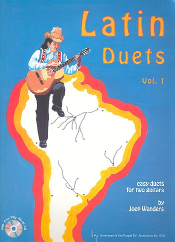 Latin Duets vol.1 (+CD) Easy duets for 2 guitars