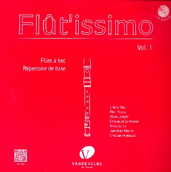 Flût&#039;issimo vol.1 (+CD) pour flûte à bec soprano