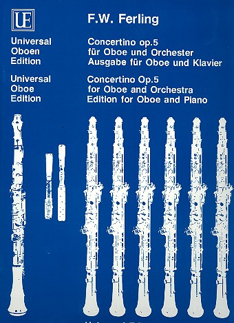 Concertino op.5 für Oboe und Orchester für Oboe und Klavier