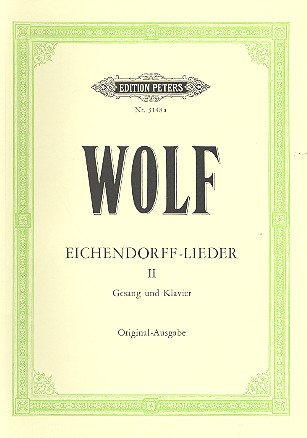 Eichendorff-Lieder Band 2 für Gesang und Klavier (original, dt/en)