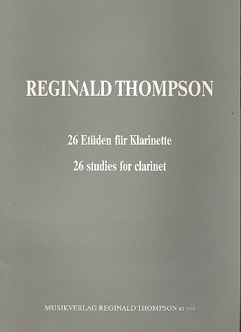 26 Etüden für Klarinette
