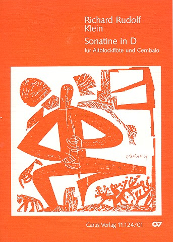 Sonatine in D für Altblockflöte und Cembalo