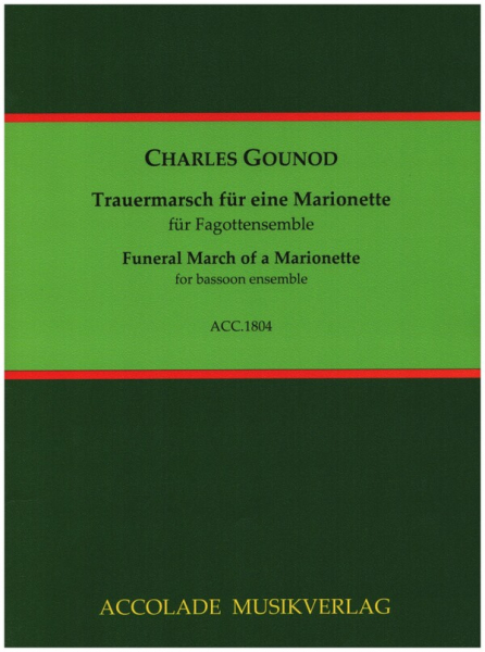 Trauermarsch für eine Marionette für 4 Fagotte und Kontrafagott