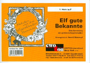 Mosch Welterfolge Band 6 - 11 gute Bekannte für Blasorchester