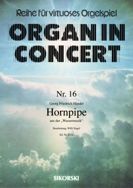 Hornpipe aus der Wassermusik für E-Orgel