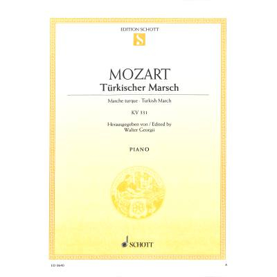 Einzelausgabe für Klavier Türkischer Marsch