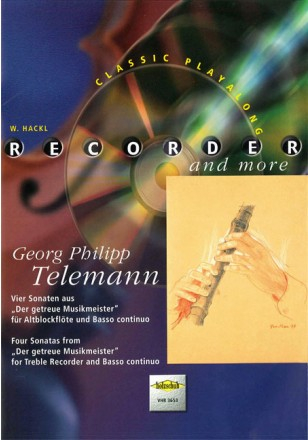 Spielband für Altblockflöte 4 Sonaten (Der getreue Musikmeister)