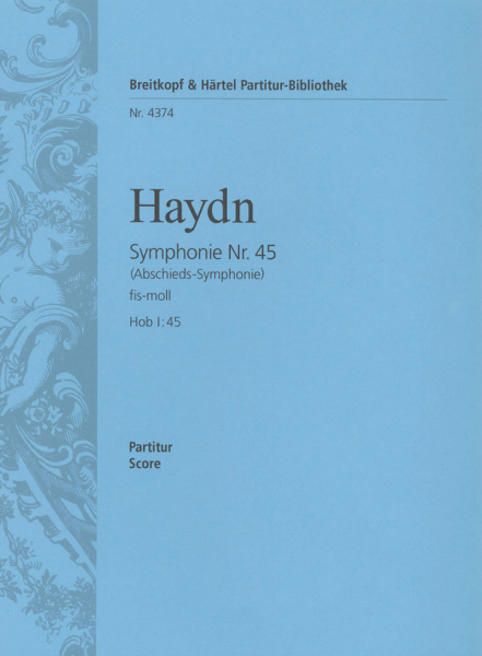 Sinfonie fis-Moll Nr.45 Hob.I:45 für Orchester