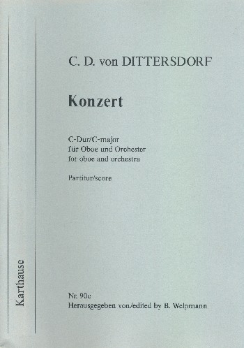 Konzert C-Dur für Oboe und Orchester