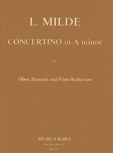 Concertino a minor for oboe, bassoon and piano