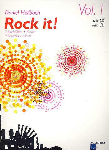 Rock it Band 1 (+CD) für 3 Blockflöten und Klavier