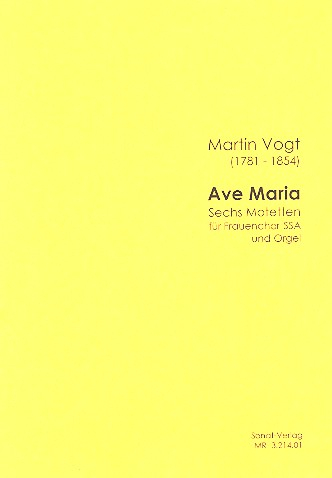 Ave Maria für Frauenchor und Orgel