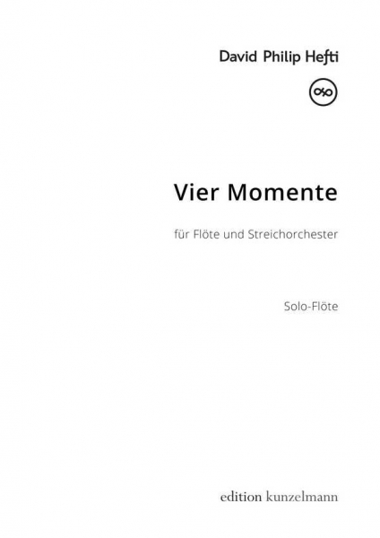 Vier Momente für Flöte und Streichorchester