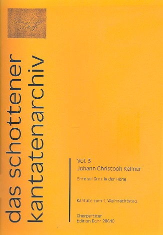 Ehre sei Gott in der Höhe für Soli, gem Chor und Instrumente