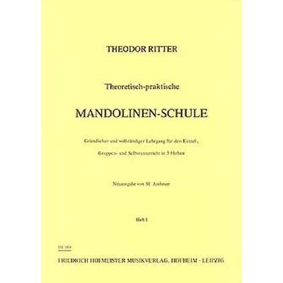 Schule für Mandoline Mandolinenschule 1 - Neuausgabe