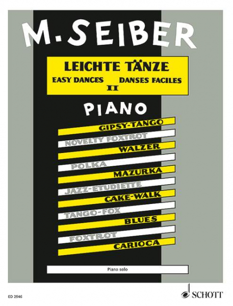 Leichte Tänze Band 2 für Klavier