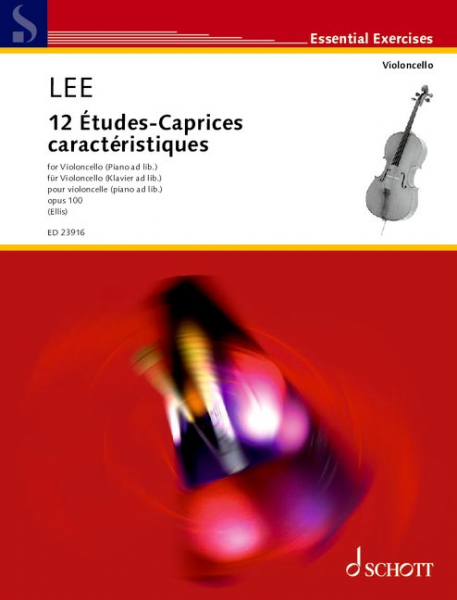 Etüden für Cello 12 Etudes-Caprices caractéristiques op. 100