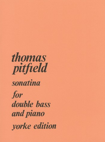Sonatina for double bass and piano