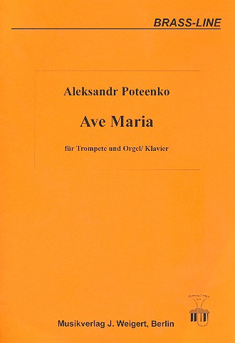 Ave Maria für Trompete und klavier