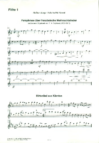 Weihnachtslieder Band 2 für Streichorchester (Holzbläser und Percussion ad lib)