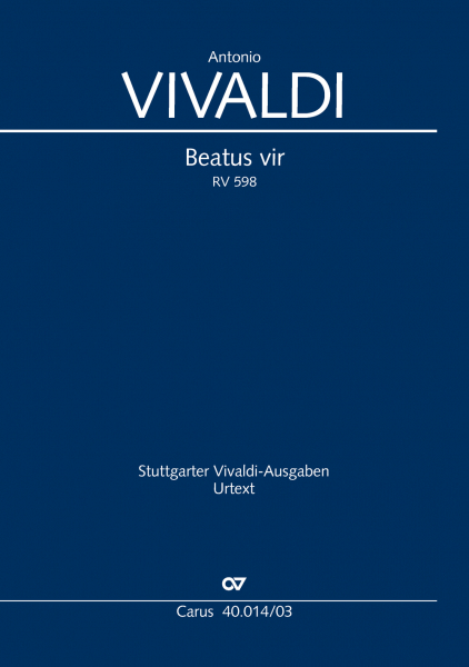 Beatus vir RV598 für Soli SSA, gem Chor, 2 Violinen, Viola und Bc