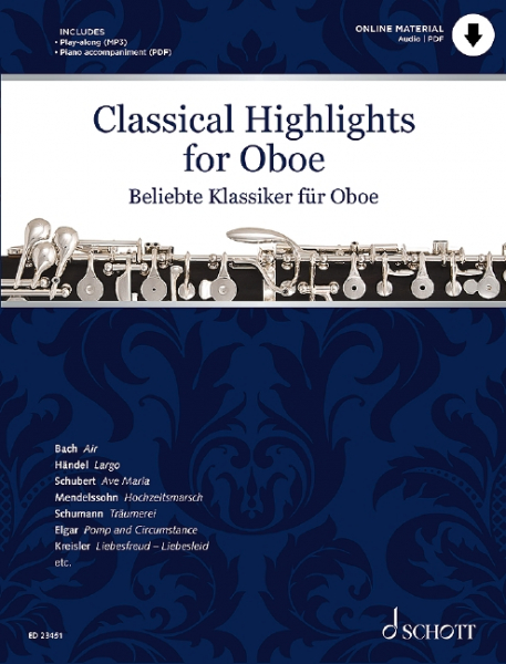 Sammelband für Oboe Classical Highlights