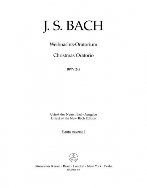Weihnachtsoratorium BWV248 für Soli, Chor und Orchester