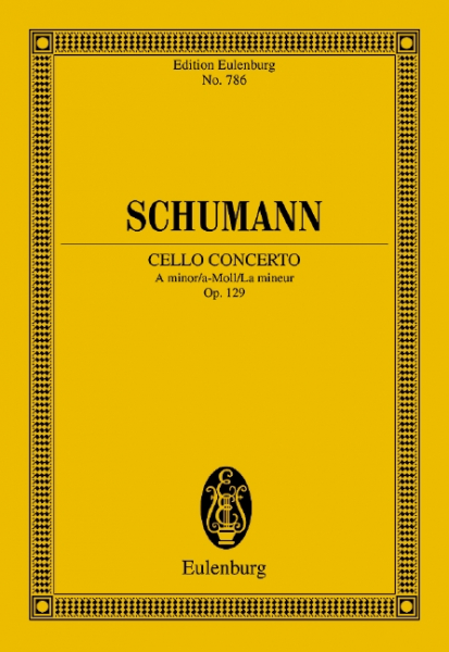 Konzert a-Moll op.129 für Violoncello und Orchester