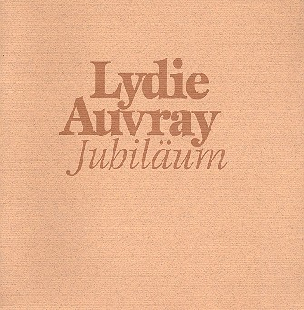 Lydie Auvray - Jubiläum Festschrift