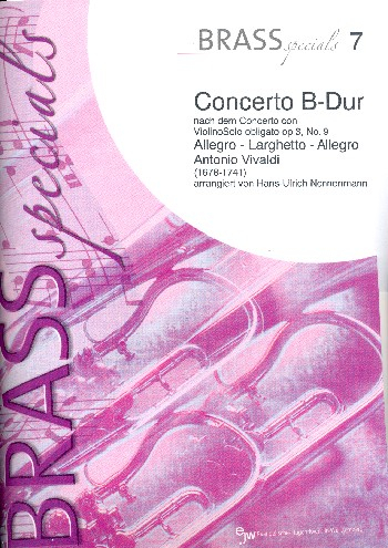 Konzert B-Dur op.3,9 für Blechbläser