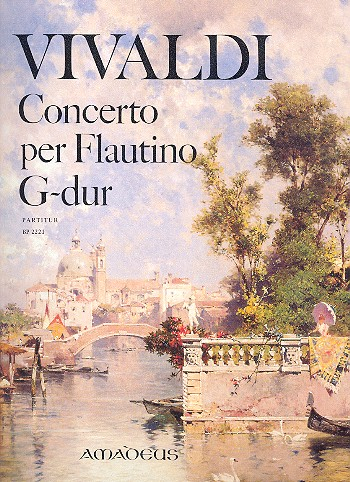 Concerto G-Dur op.44,11 für Sopranblockflöte, Streicher und Bc