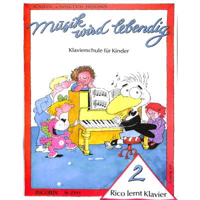Schule für Klavier Rico lernt Klavier 2