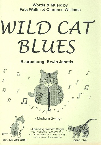 Wild Cat Blues: für Combo mit Klarinette solo