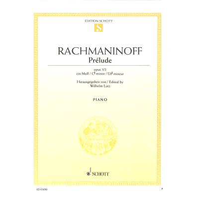 Einzelausgabe für Klavier Prelude cis-moll op. 3/2