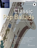 Spielband für Tenorsax Classic Pop Ballads