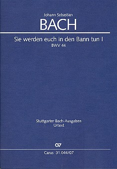 Sie werden euch in den Bann tun 1 Kantate Nr.44 BWV44 (BCA78)