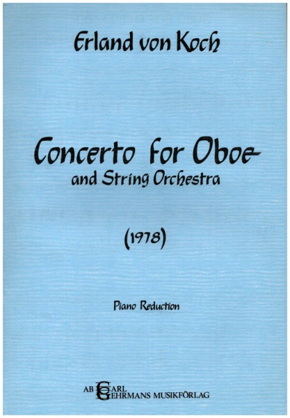 Concerto for oboe and string orchestra