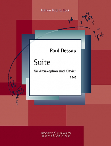 Suite für Altsaxophon und Klavier