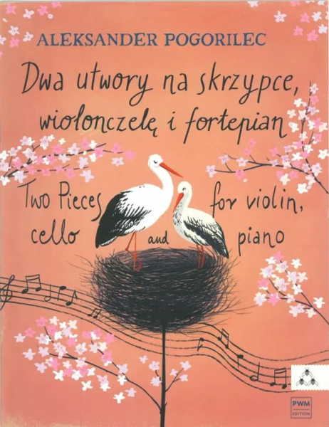 2 Pieces (Dwa utwory) for violin, cello and piano