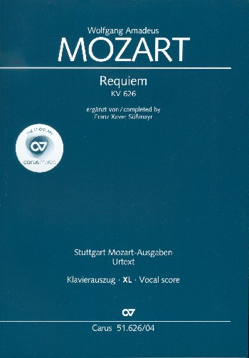 Requiem KV626 für Soli, gem Chor und Orchester