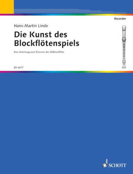 Die Kunst des Blockflötenspiels für Alt-Blockflöte