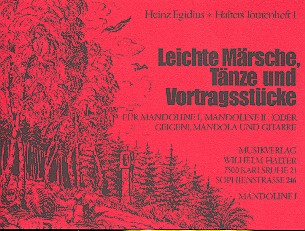 Halters Tourenheft Band 1 für Mandolinenorchester