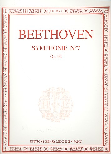Symphonie no.7 op.92 arr. pour piano