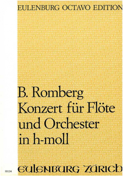 Konzert h-Moll op.30 für Flöte und Orchester