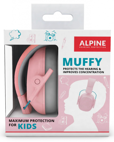 Gehörschutz Alpine Muffy Kids Pink