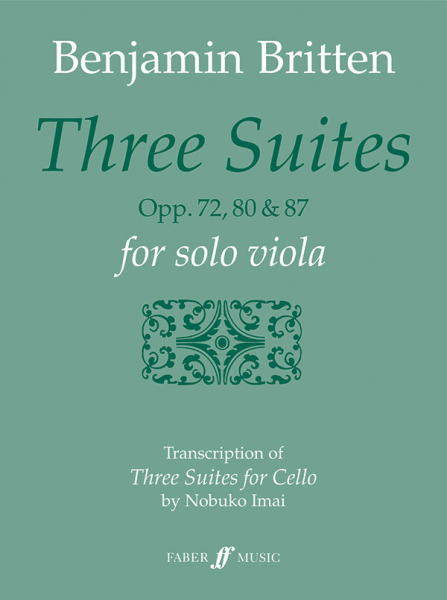 3 Suites vor Cello for viola