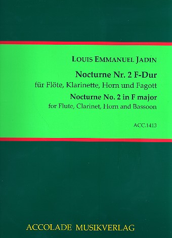 Nocturne F-Dur Nr.2 für Flöte, Klarinette, Horn und Fagott